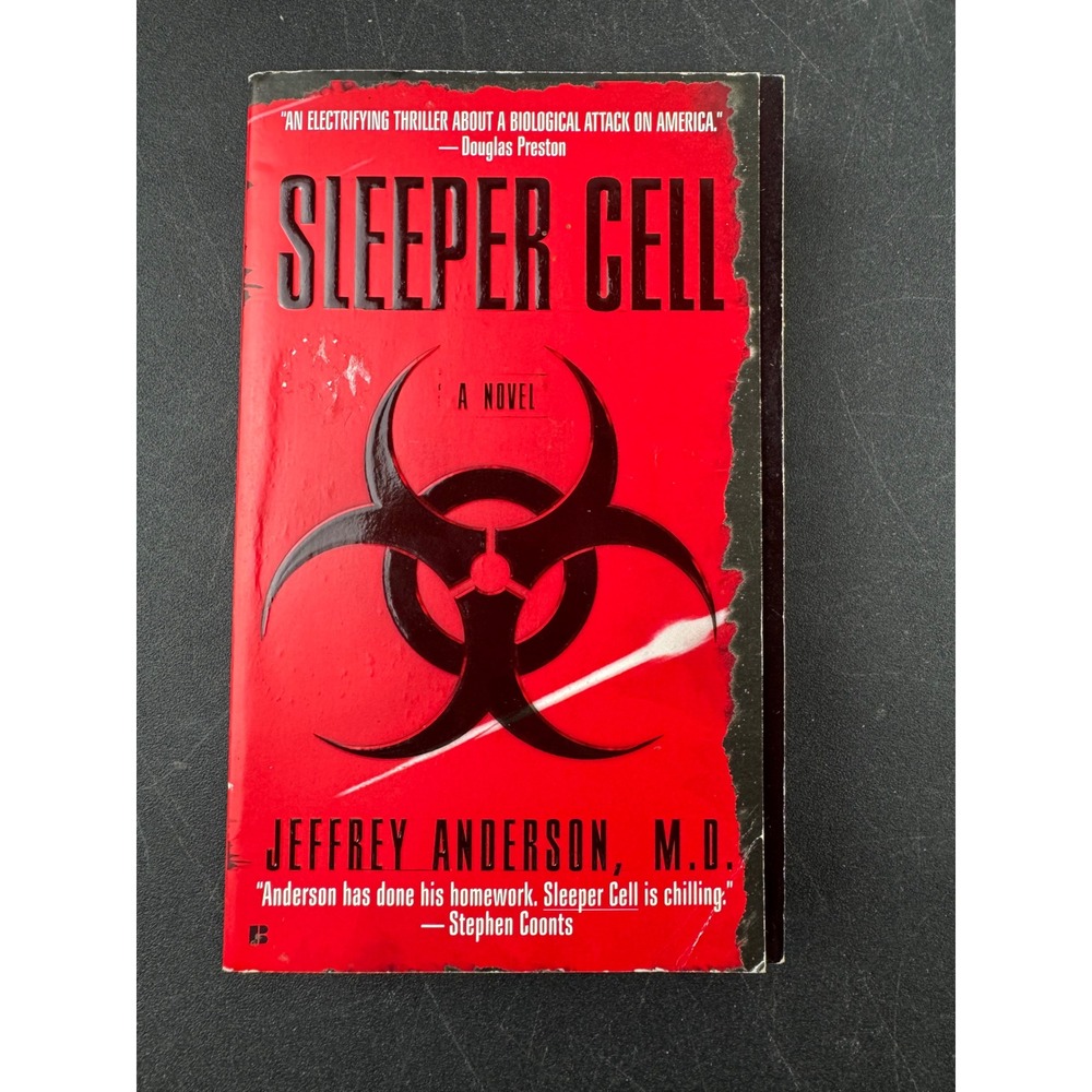 Sleeper Cell‎ A Novel by Jeffrey Anderson MD Thriller Berkeley 2005 Paperback